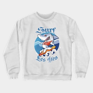 surf les iles Crewneck Sweatshirt